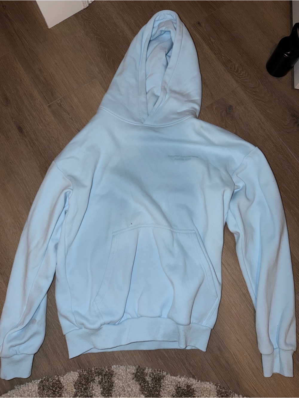 Comfrt Light Blue Pullover Hoodie